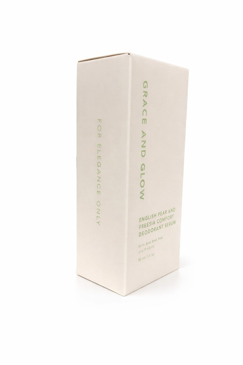Grace and Glow English Pear & Freesia Comfort Deodorant Serum 50ml long lasting fresh scent for all day confidence