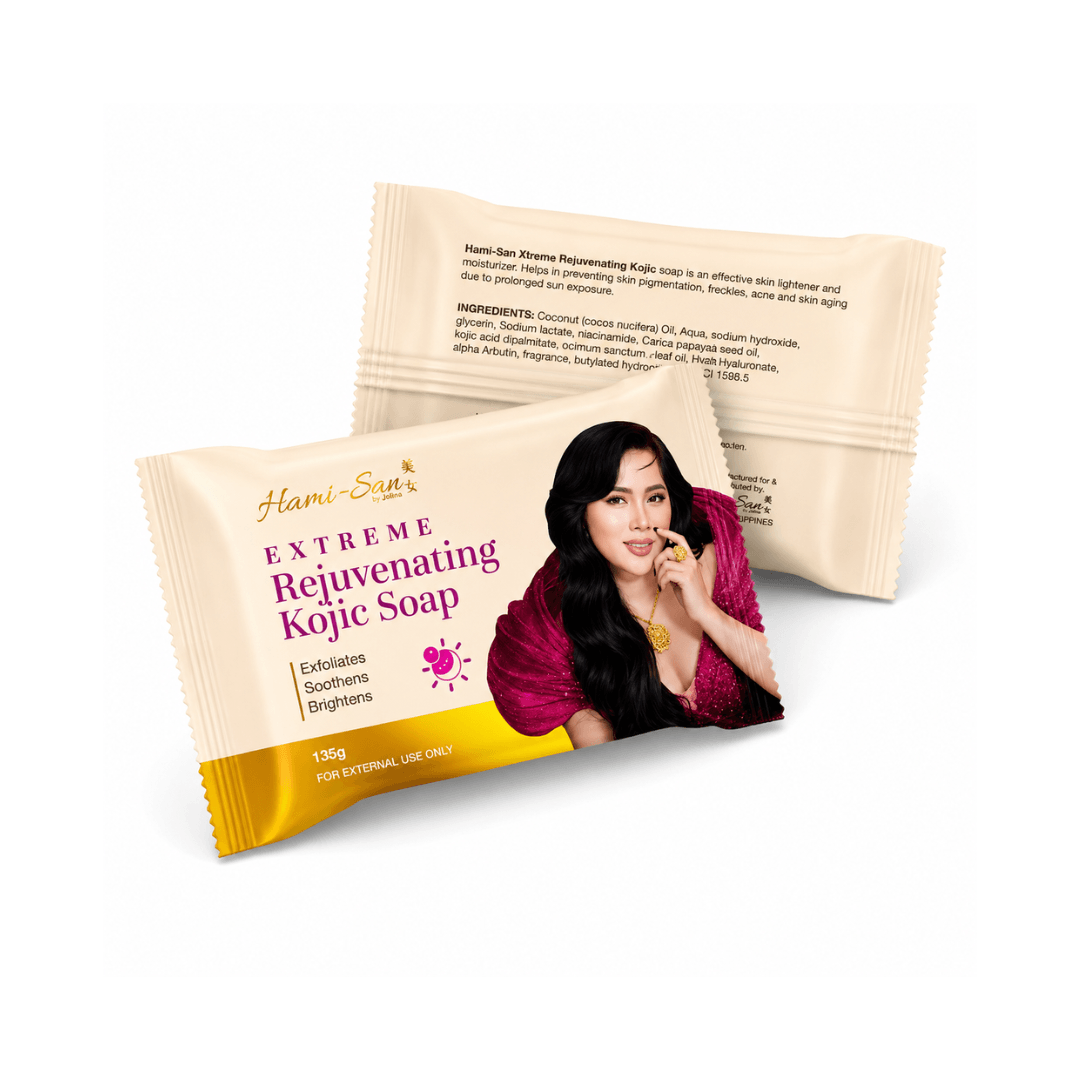 Hami-San by Jolina Extreme Rejuvenating Kit 2.0 lightweight skin care routine for day and evening use