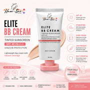 Hami-San Elite BB Cream 50ml helps achieve a smoother and more even-looking skin tone