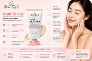 Hami-San Elite BB Cream 50ml hydrating formula with niacinamide and hyaluronic support