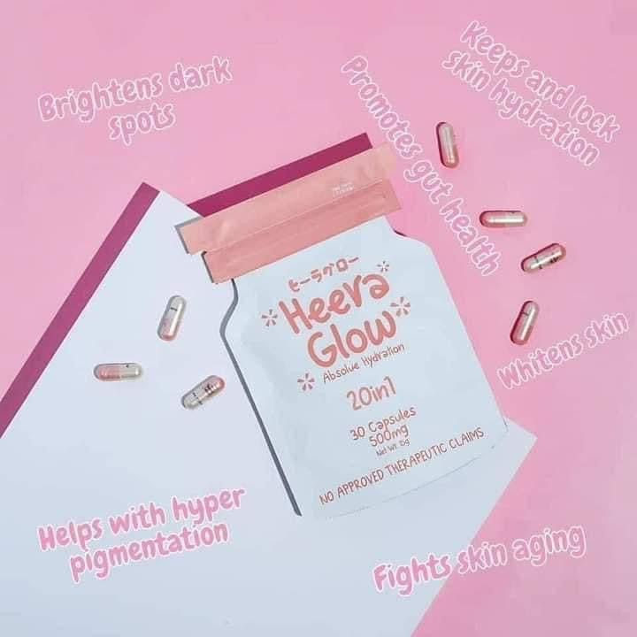 heera glow glutathione Limited Edition! Heera Glow Absolute Hydration 20 in 1 Glutathione Collagen Capsules, 60 Count heera glow glutathione Limited Edition! Heera Glow Absolute Hydration 20 in 1 Glutathione Collagen Capsules, 60 Count