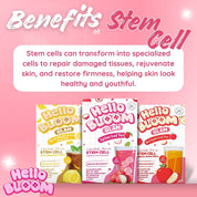 Hello BLOOM GLAM Stem Cell Red Apple Iced Tea Drink (10 Sachets)