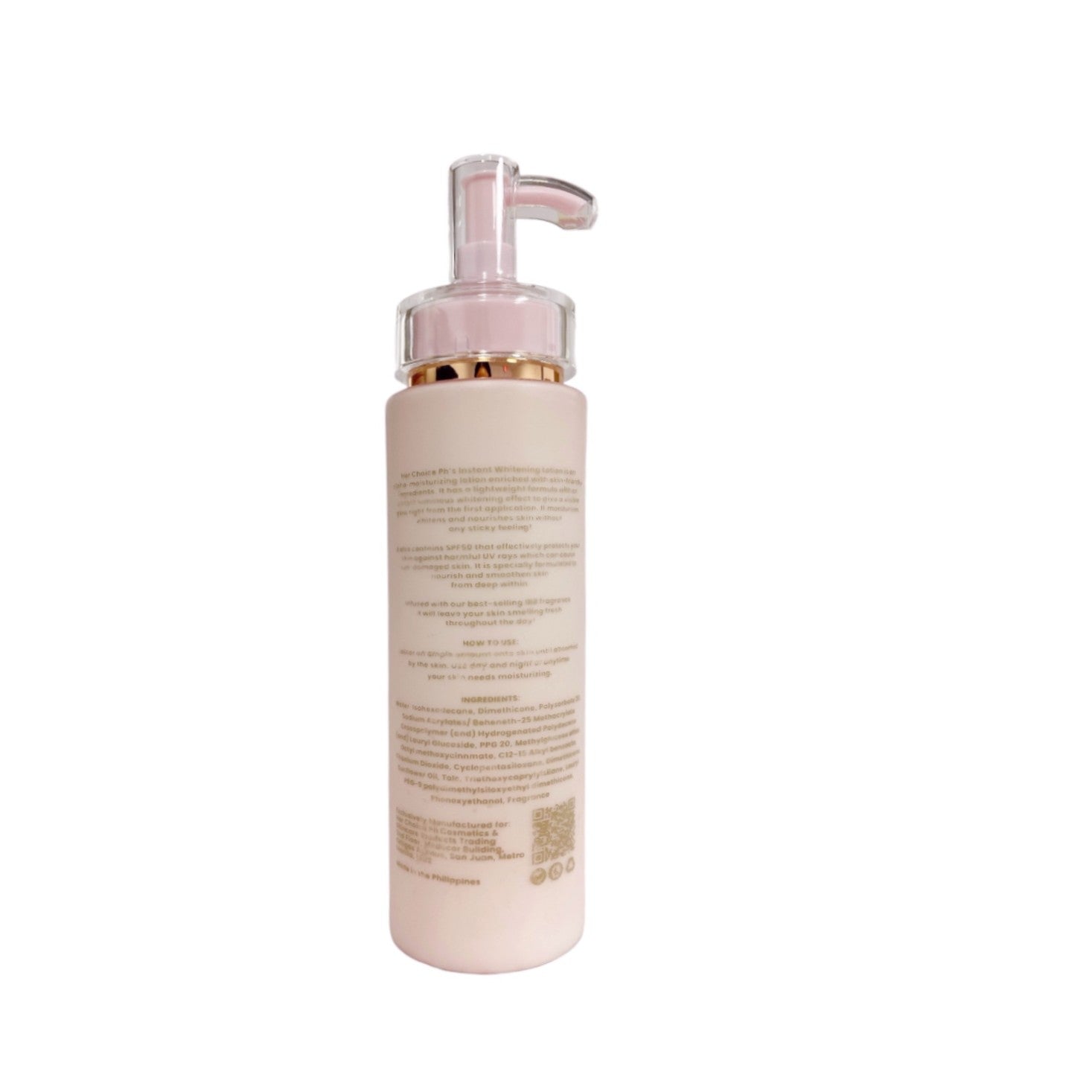 Her Choice PH Kojic and Papaya Soap 120g with Radiance Lotion SPF50 250ml hydrating lotion set