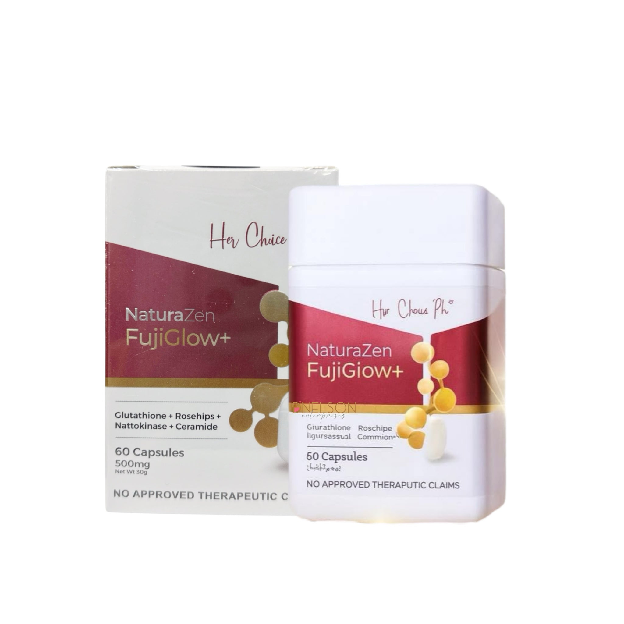Her Choice PH NaturaZen FujiGlow+ Glutathione with Rosehips, Nattokina D Nelson Enterprises Her Choice PH NaturaZen FujiGlow+ Glutathione with Rosehips, Nattokina D Nelson Enterprises