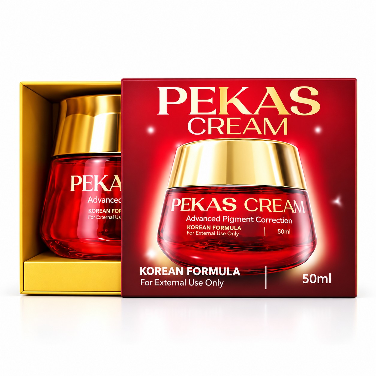 Her Choice PH Pekas Cream 50ml facial cream formulated to support a smoother and more even-looking skin tone.