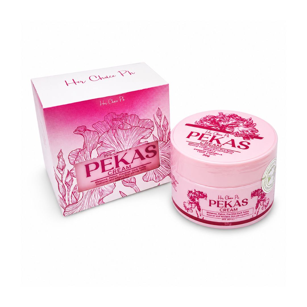Her Choice PH Pekas Remover Cream Korean Formula 50g promotes a more even-looking skin tone with daily use.