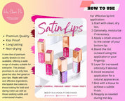 HER CHOICE PH Satin Lips HD Matte Liptint TOUGH Shade 5ml – Velvet Lip Tint, Soft Satin Finish