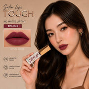 HER CHOICE PH Satin Lips HD Matte Liptint TOUGH Shade rich berry mauve velvet lip color