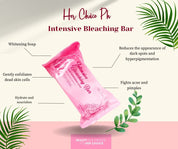 Her Choice PH Set P Intensive Soap, PEKAS Cream and Sun Shield SPF50 moisturizing skincare essentials