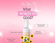 Her Choice PH Sunflower Beauty Oil with Kojic Acid 100ml for smooth skin feeling