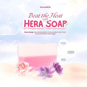 HERA Bakuchiol Soap with Niacinamide & Collagen 80g x 5 Bars suitable for both facial and body cleansing needs.