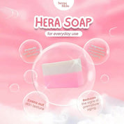 HERA Bakuchiol Soap with Niacinamide & Collagen 80g x 5 Bars perfect addition to morning and evening cleansing routine.