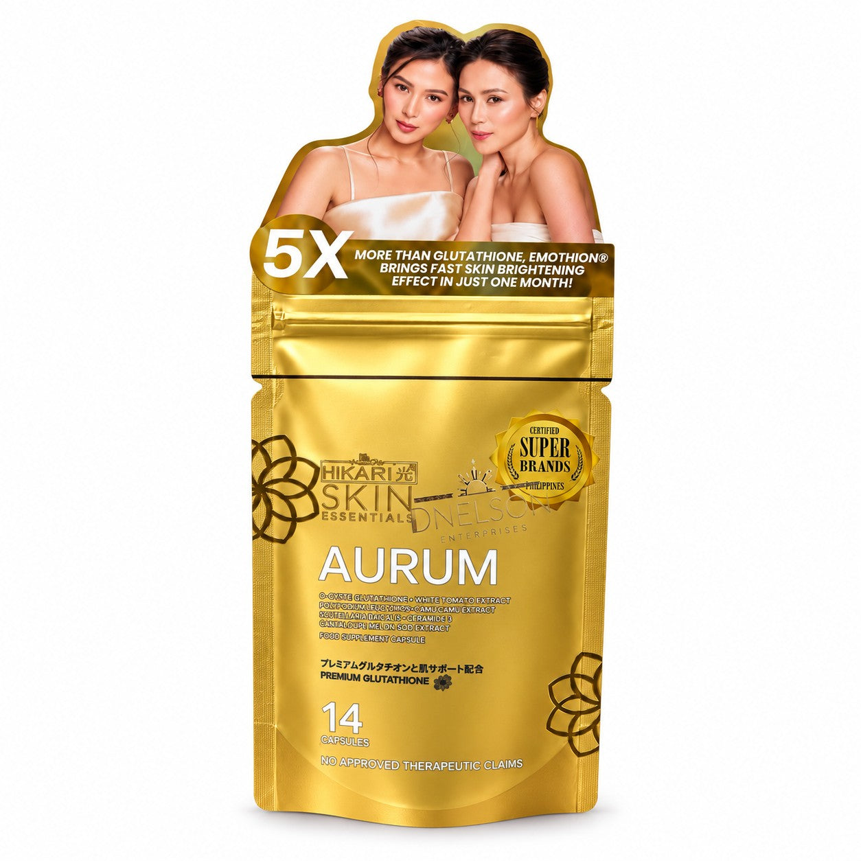 Hikari Aurum On-the-Go brings a multi-ingredient supplement into a convenient capsule format.