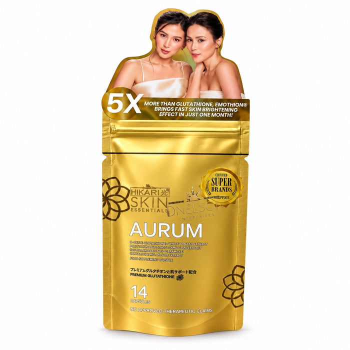 Hikari Aurum On-the-Go brings a multi-ingredient supplement into a convenient capsule format.