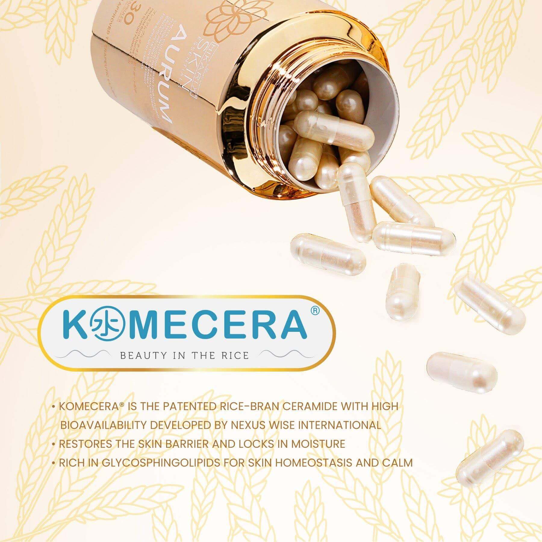 Hikari Aurum S-Acetyl Glutathione Antioxidant Complex daily supplement for skin vitality