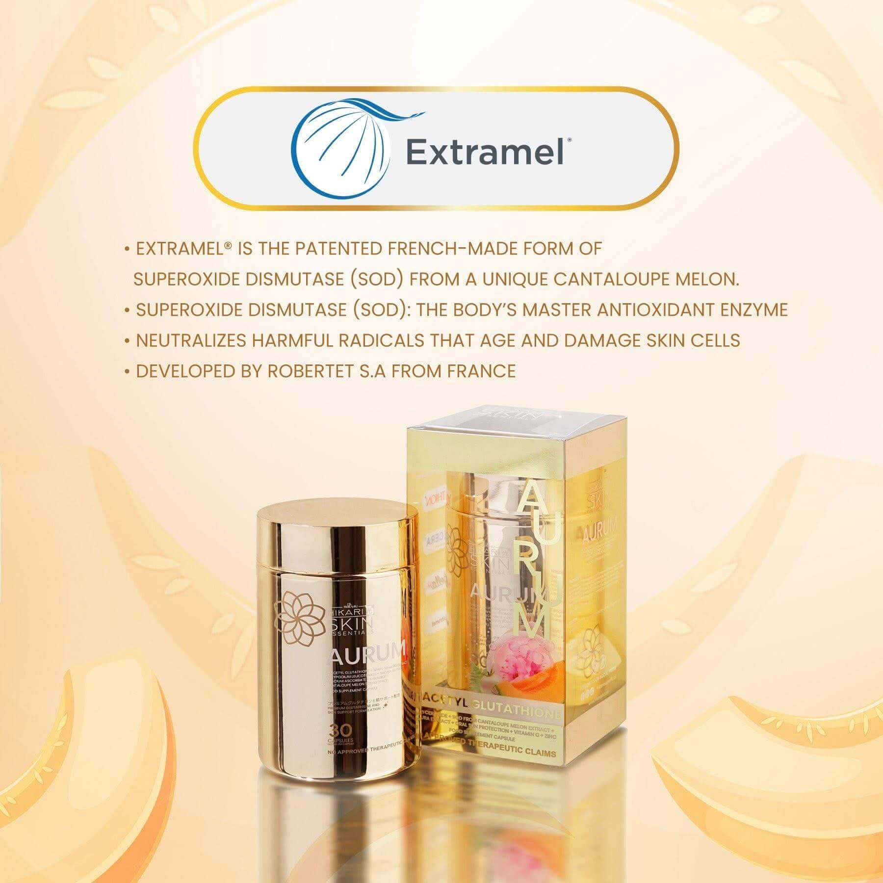 Hikari Aurum S-Acetyl Glutathione Antioxidant Complex premium antioxidant-focused formula