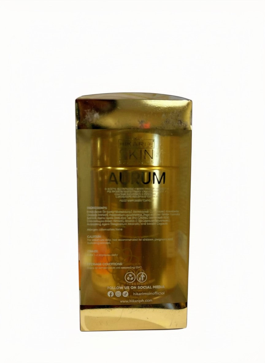 Hikari Aurum S-Acetyl Glutathione Antioxidant Complex for radiant daily skin support