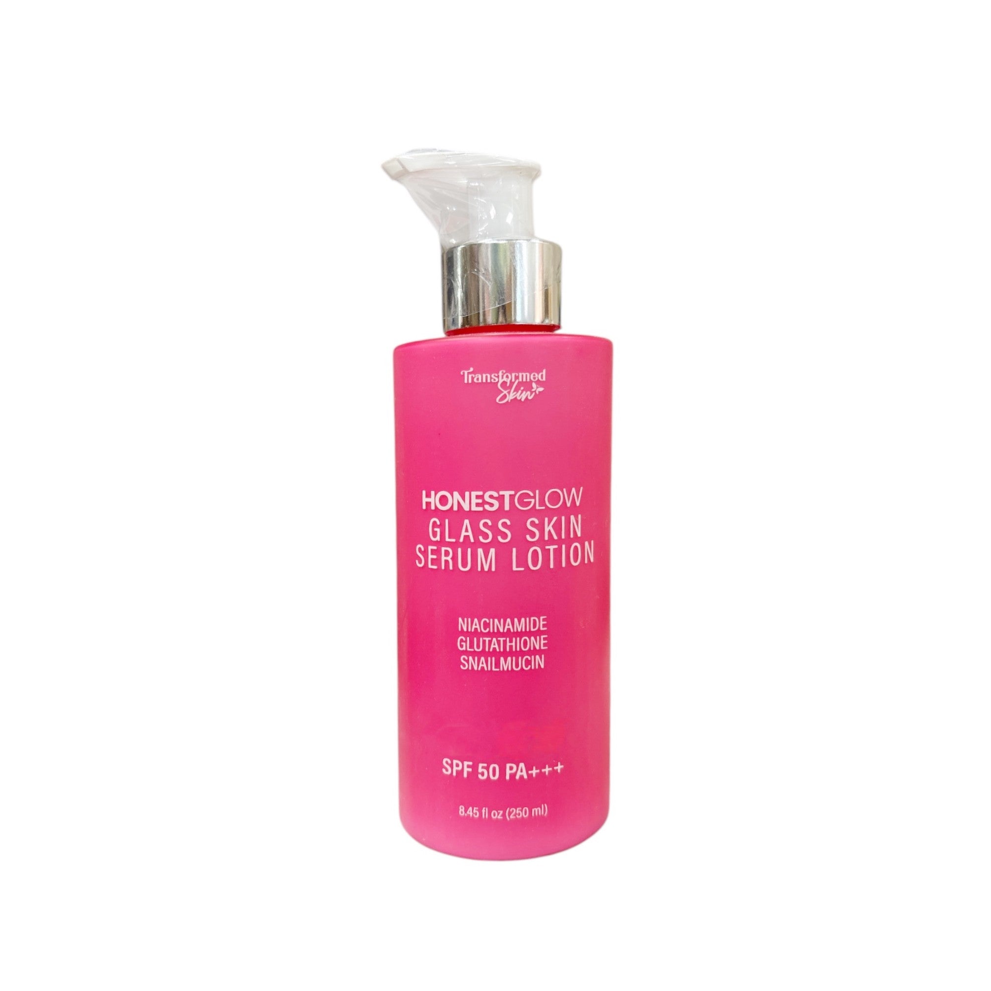 HONESTGLOW Glass Skin Serum Lotion with SPF 50 for a radiant glow