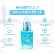 Honestglow Aloe Ice Blue Trio: Soap, Toner & Niacinamide Serum