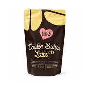 Hope Glow Cookie Butter Latte DTX Arabica wellness coffee blend with cookie butter flavor and convenient sachets