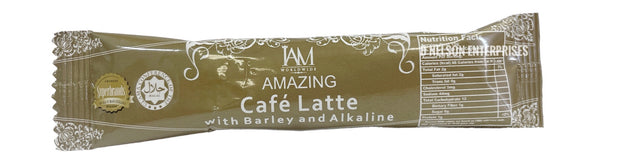 IAM Worldwide Amazing Coffee Cafe Latte with Barley and Alkaline