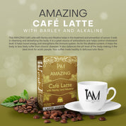 IAM Worldwide Amazing Coffee Cafe Latte with Barley and Alkaline