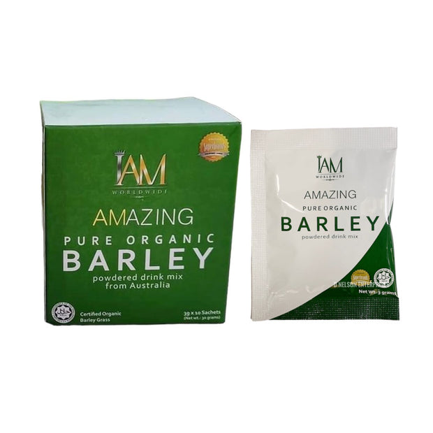 IAM Worldwide Amazing Pure Organic Barley Powdered Drink Mix