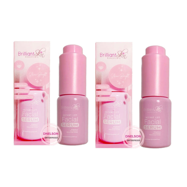 2 Bottles Brilliant Skin Essentials Instant-Lift Serum - Brightening & Smoothening, 20ml