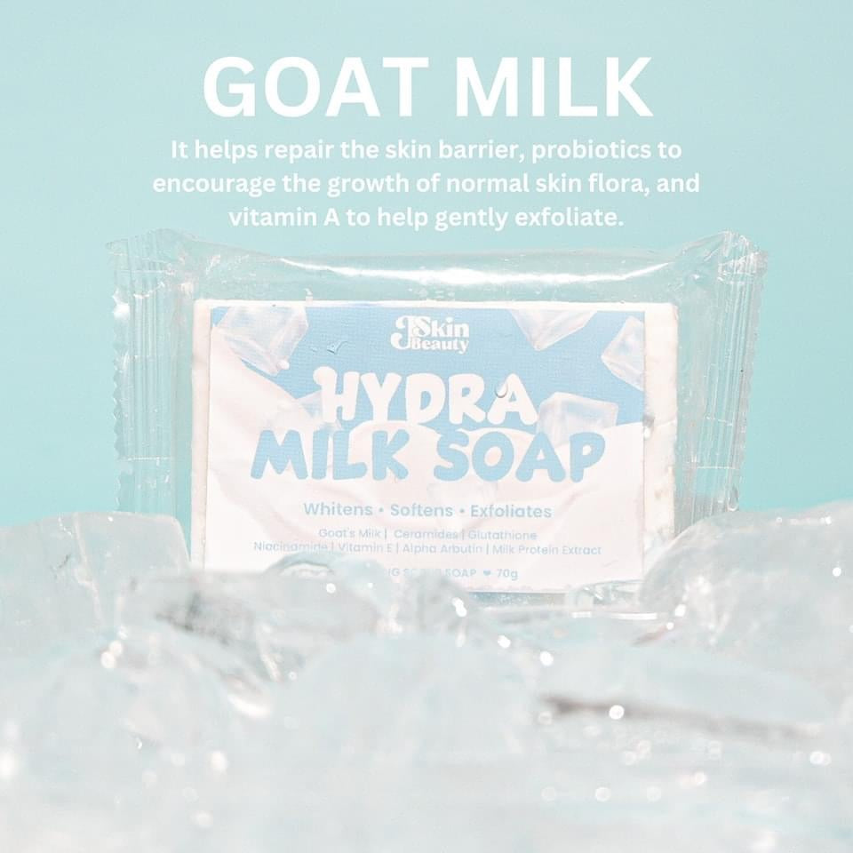 2 Bars J Skin Beauty Hydra Milk Soap, 70g Each