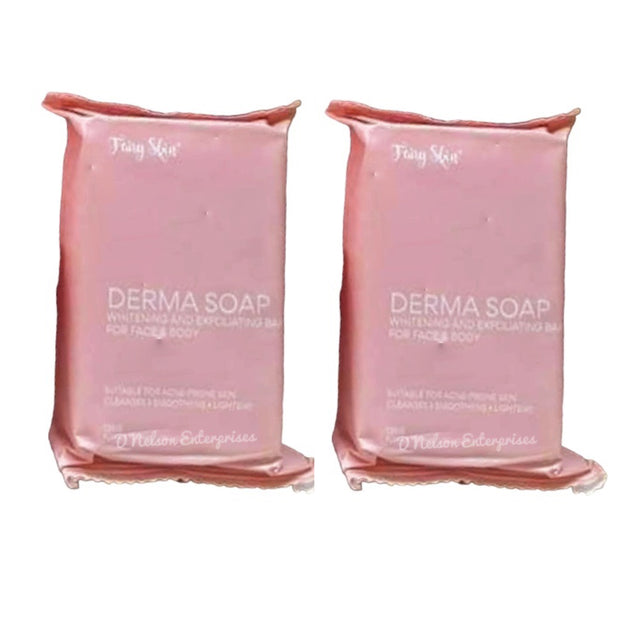 2 Bars Fairy Skin DERMA Soap