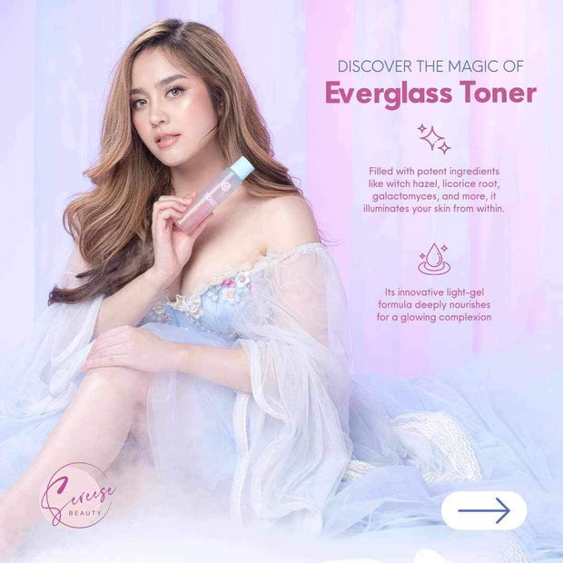 Sereese Beauty Everglass Toner & Milk Glaze Instant Hydrator, 100ml