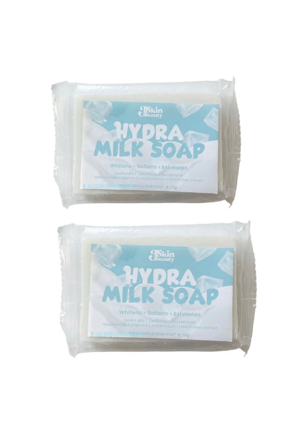 2 Bars J Skin Beauty Hydra Milk Soap, 70g Each