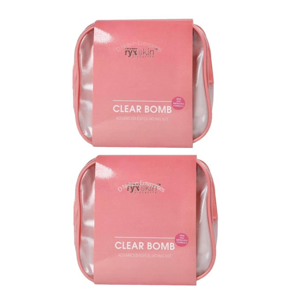 2 Sets 3.0 Version Ryx Skin Clearbomb Advanced Exfoliating Set - EXPIRES JUNE 2024