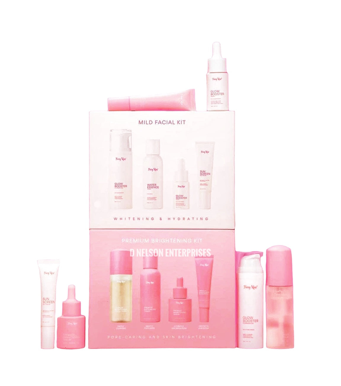 FAIRY SKIN Cycling Duo: Premium Brightening & Mild Facial Kit