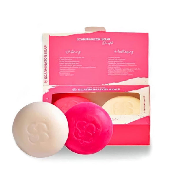 Skin Sensation ScarMinator Cream and 2 in 1 Soap Moisturizing, 2 x 100g
