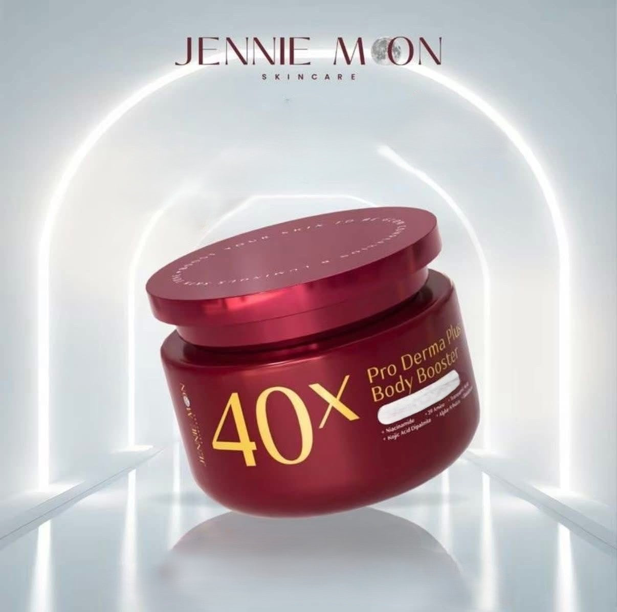 Jennie Moon 40X Pro Derma Plus Body Booster - Lightweight Gel-Cream Moisturizer with 40X Active Ingredients Complex - 250g