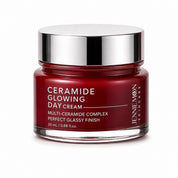 Jennie Moon Ceramide Glowing Day Cream 20ml with Vitamin E for a nourished and healthy-looking complexion.