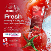 Jennie Moon Gluta Glow Lyco Blink CoQ10 enriched drink supporting energy and active lifestyle needs