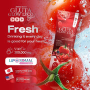 Jennie Moon Gluta Glow Lyco Blink CoQ10 enriched drink supporting energy and active lifestyle needs