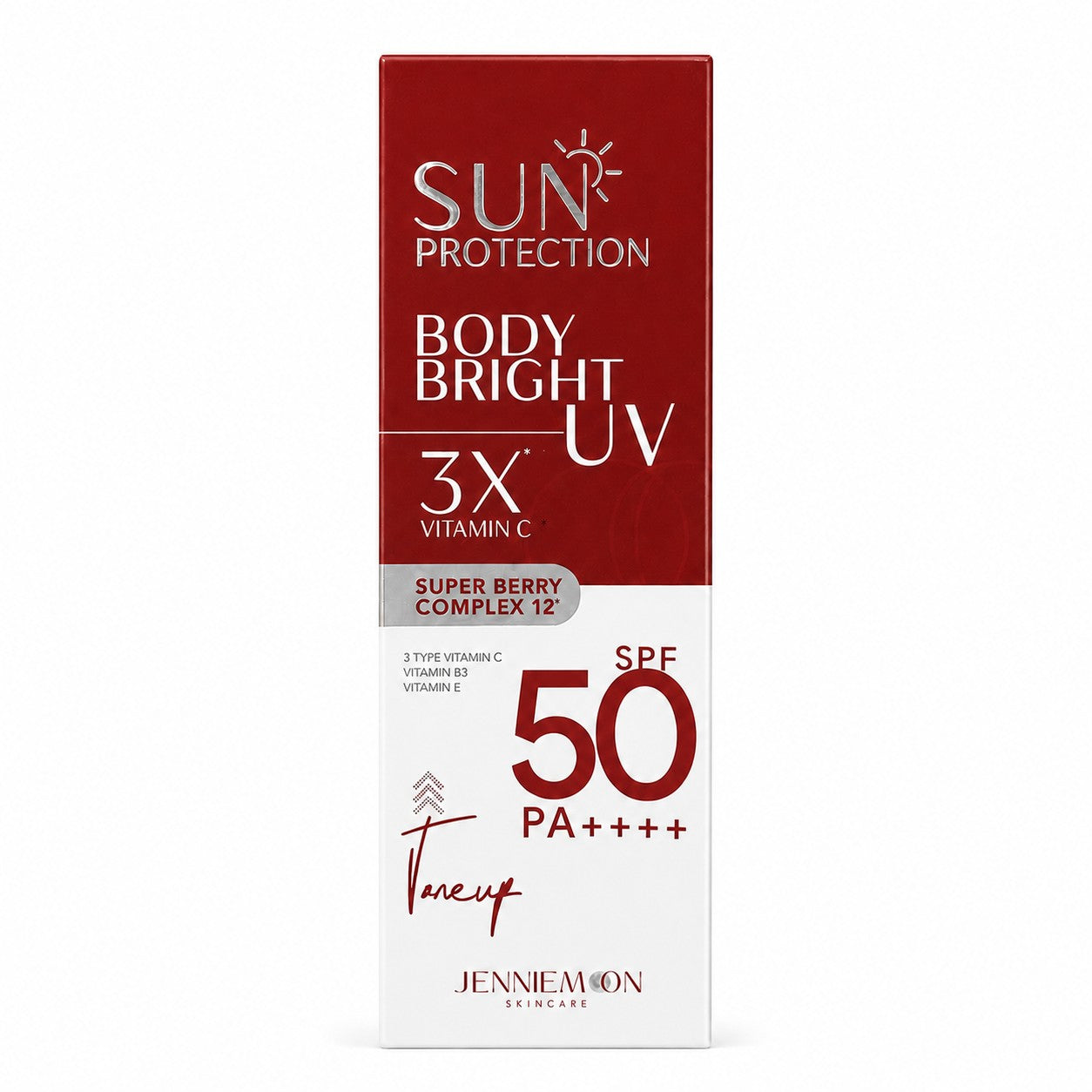 Jennie Moon Sun Protection Body Bright UV enriched with Super Berry Complex 12.