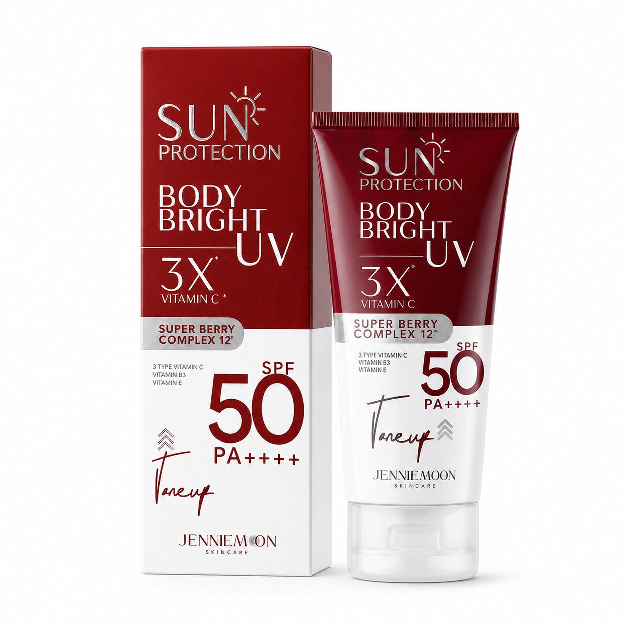 Jennie Moon Sun Protection Body Bright UV SPF50 PA++++ 100g daily body sunscreen.