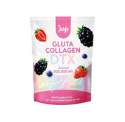 Joji Gluta Collagen DTX Plus Mixed Berry Drink Mix 10 Sachets with collagen support in every serving