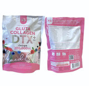 Joji Gluta Collagen DTX Plus Mixed Berry Drink Mix 10 Sachets designed to support hydration boost