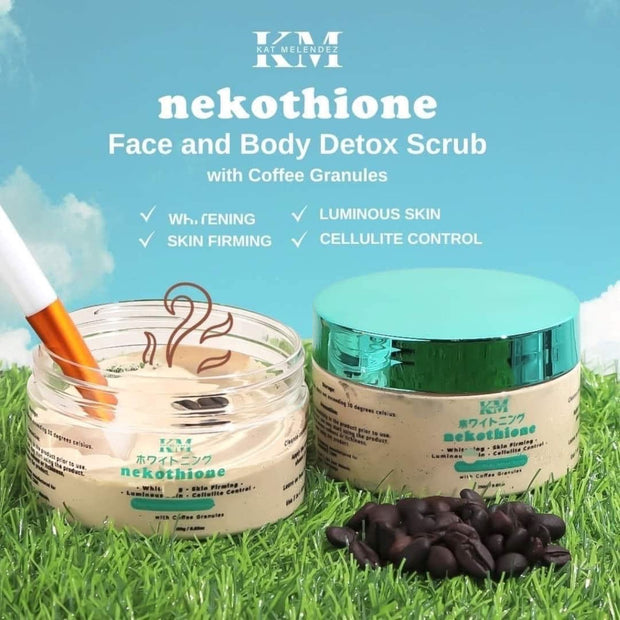 Kat Melendez Nekothione Face and Body Detox Coffee Scrub