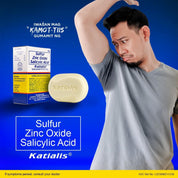 Katialis Soap Sulfur Zinc Oxide Salicylic Acid, 90g