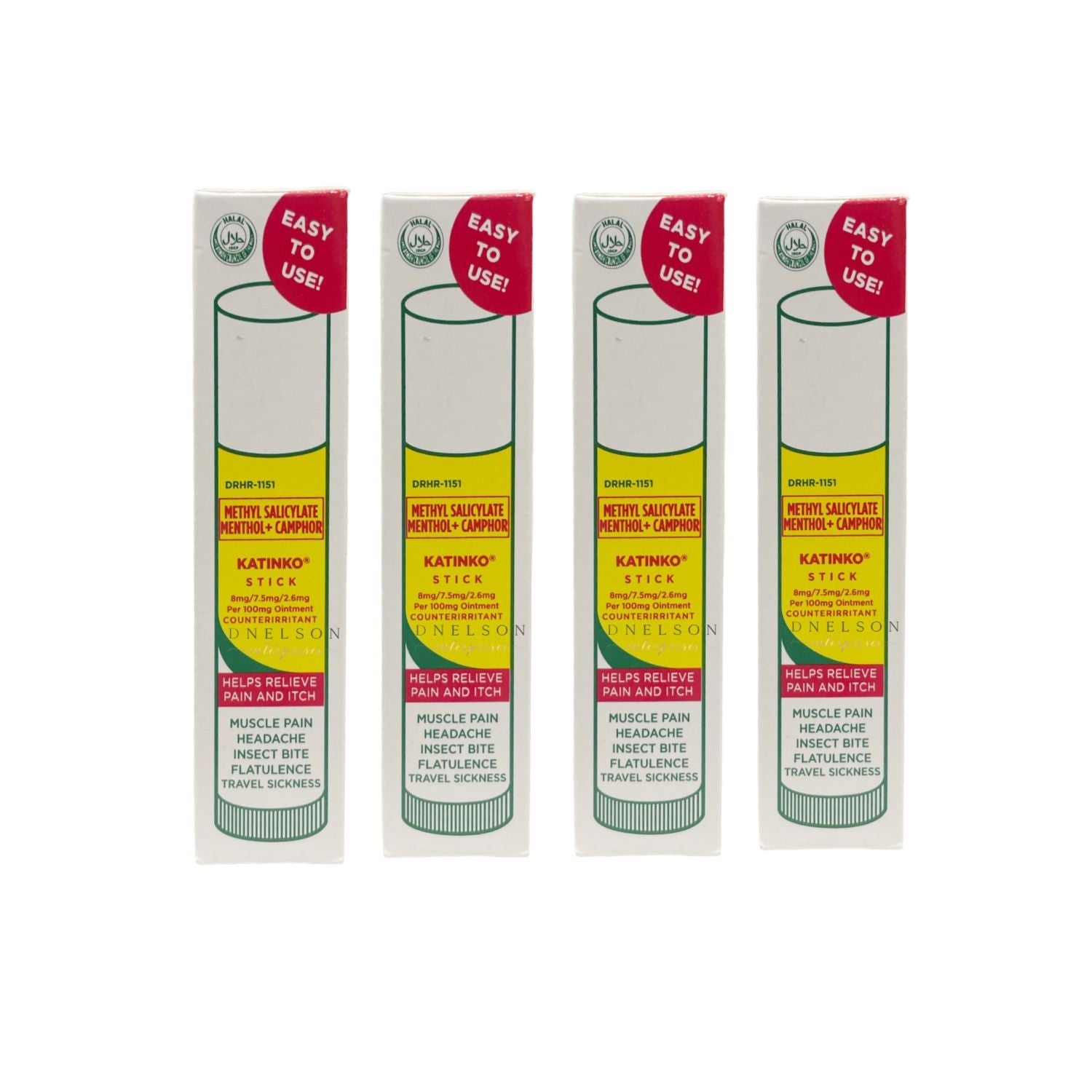 6 Katinko Ointment Stick - Pain & Itch Expert, 10g