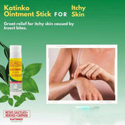 4 Jars Katinko Ointment, Pain & Itch Expert, 30g