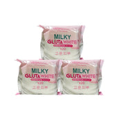 KEISHA White Skin Naturals Milky GlutaWhite Premium Soap 70g x 3 Bars