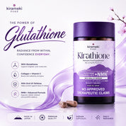 Kirameki Kirathione HPMC-based capsules designed for convenient everyday supplementation.