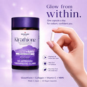 Kirameki Kirathione premium food supplement made in Japan with carefully selected ingredients.